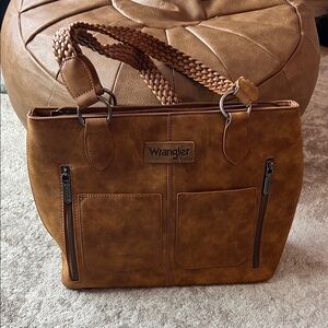 Wrangler Tan Women's Tote Bag